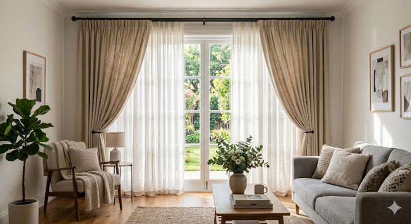 Cortinas para Sala: Dicas Essenciais para Renovar Sua Decoração